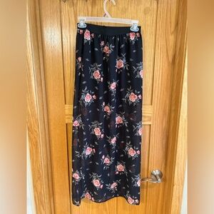 H&M Divided Floral Maxi Skirt 6